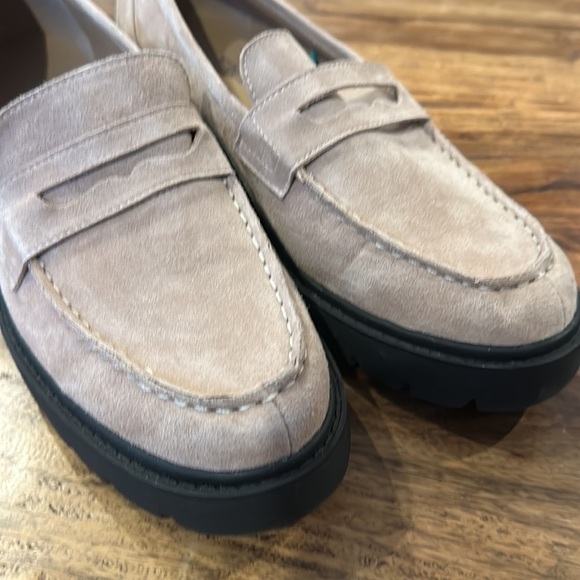 SILENT D For Anthropologie Xain Loafers in Taupe Sz37 - Picture 11 of 13